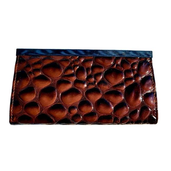 NARMI croc long wallet - Picture 4 of 6
